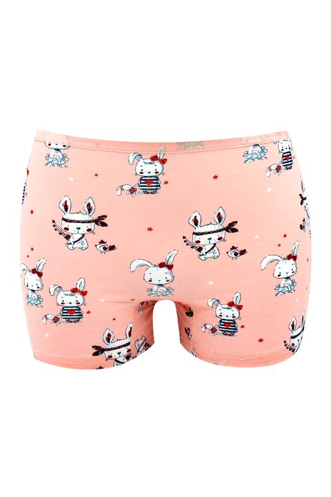 Öts İç Giyim Pamuklu Elastan Kız Çocuk Boxer Öts 8256